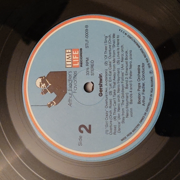 Time Life Records - Boston Pops Orchestra - Gershwin Favorites - Vinyl Records - Picture 8 of 16